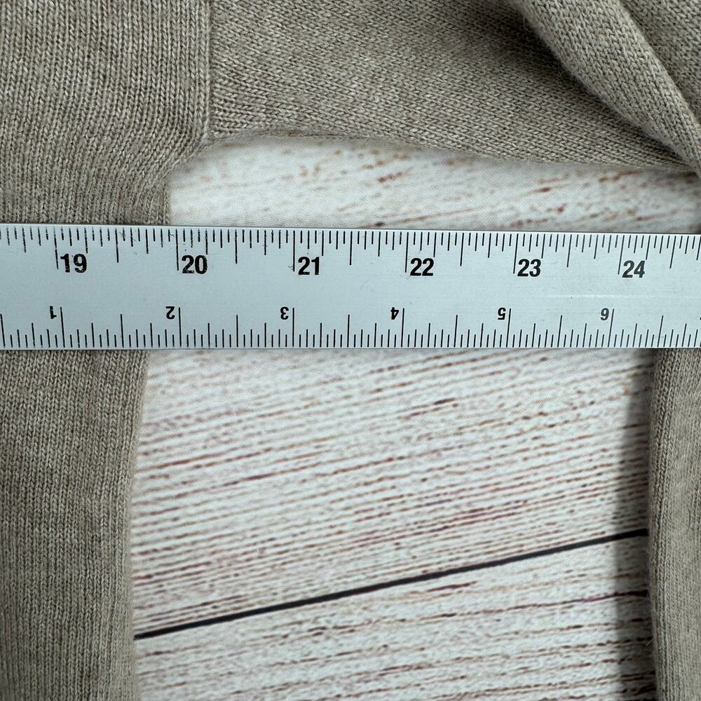 Madewell Ashbury Mockneck Sweater Womens XXS Beige Merino Wool Alpaca NEW - Picture 11 of 14